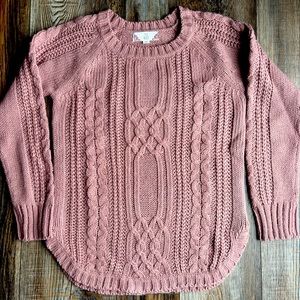 Dusty Rose Sweater